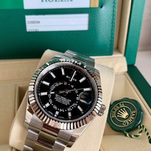 Rolex Sky dweller black, The Doc Watches, watch dealer