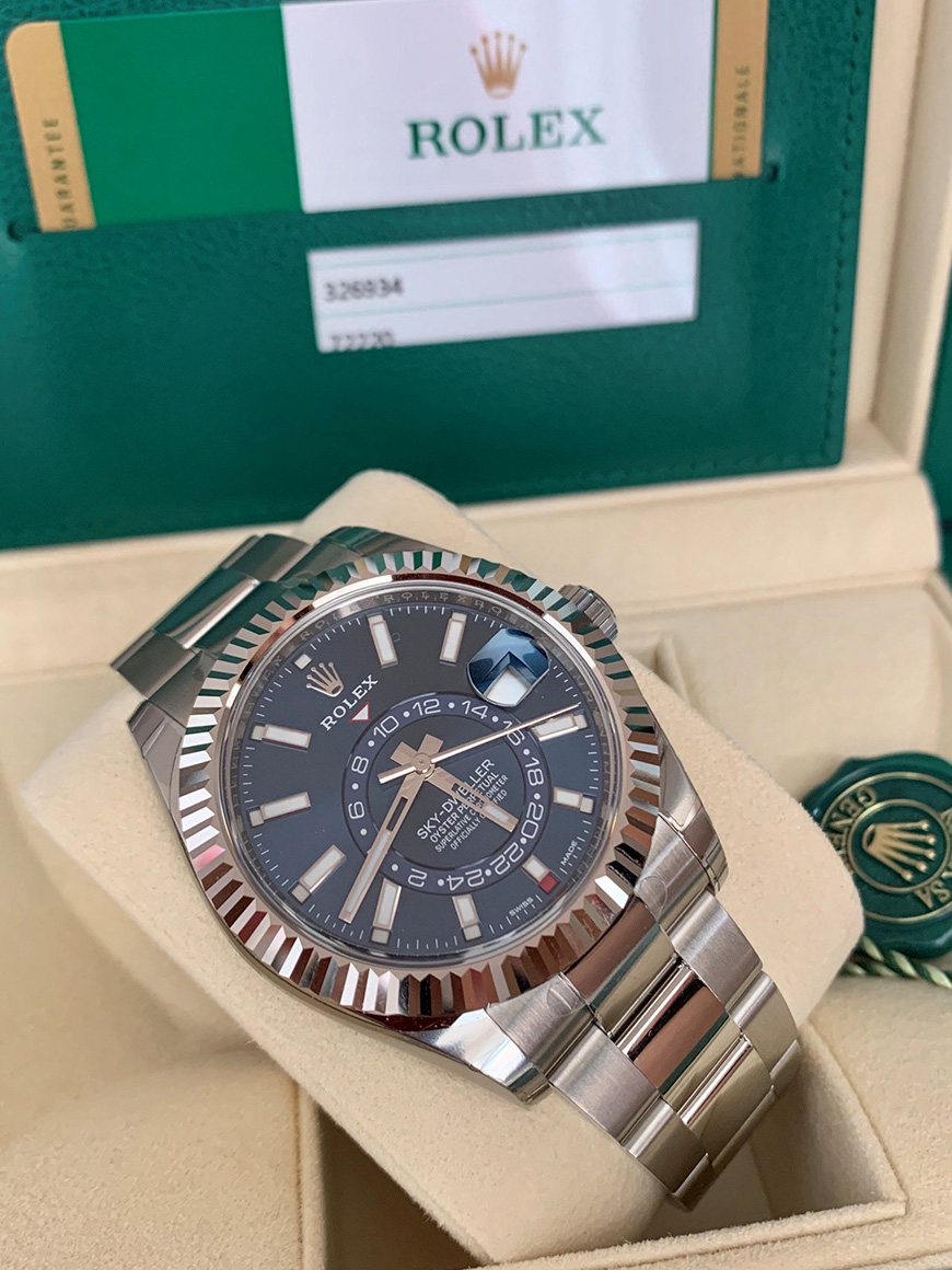Rolex Sky-Dweller ref. 326934 Blue Dial | The Doc Watches
