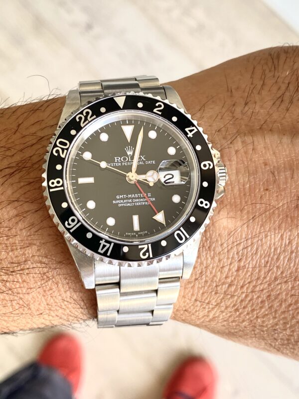 Rolex GMT-Master ref. 16710 black bezel 