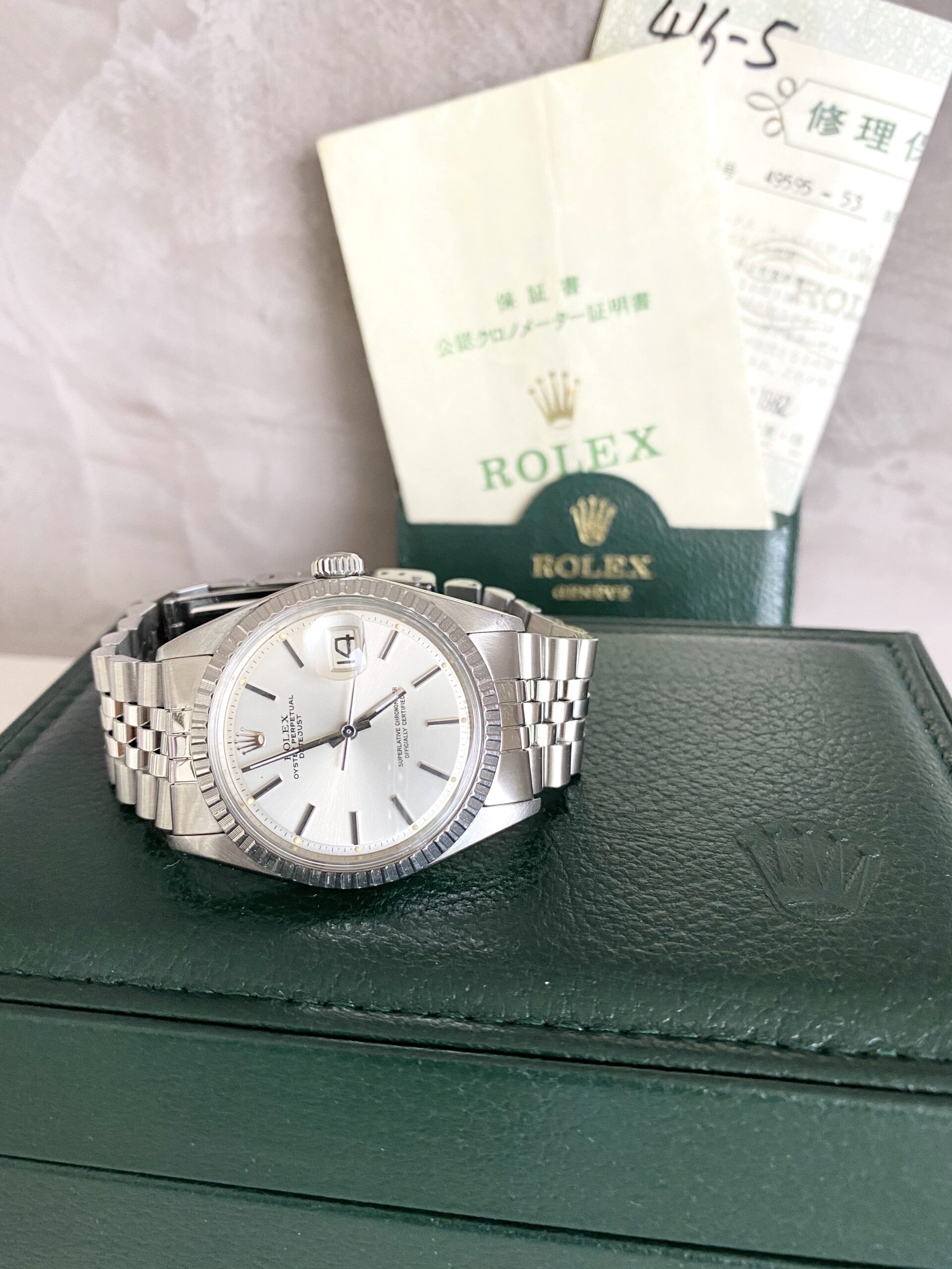 Vintage Rolex Datejust ref. 1603 dial | The Doc Watches