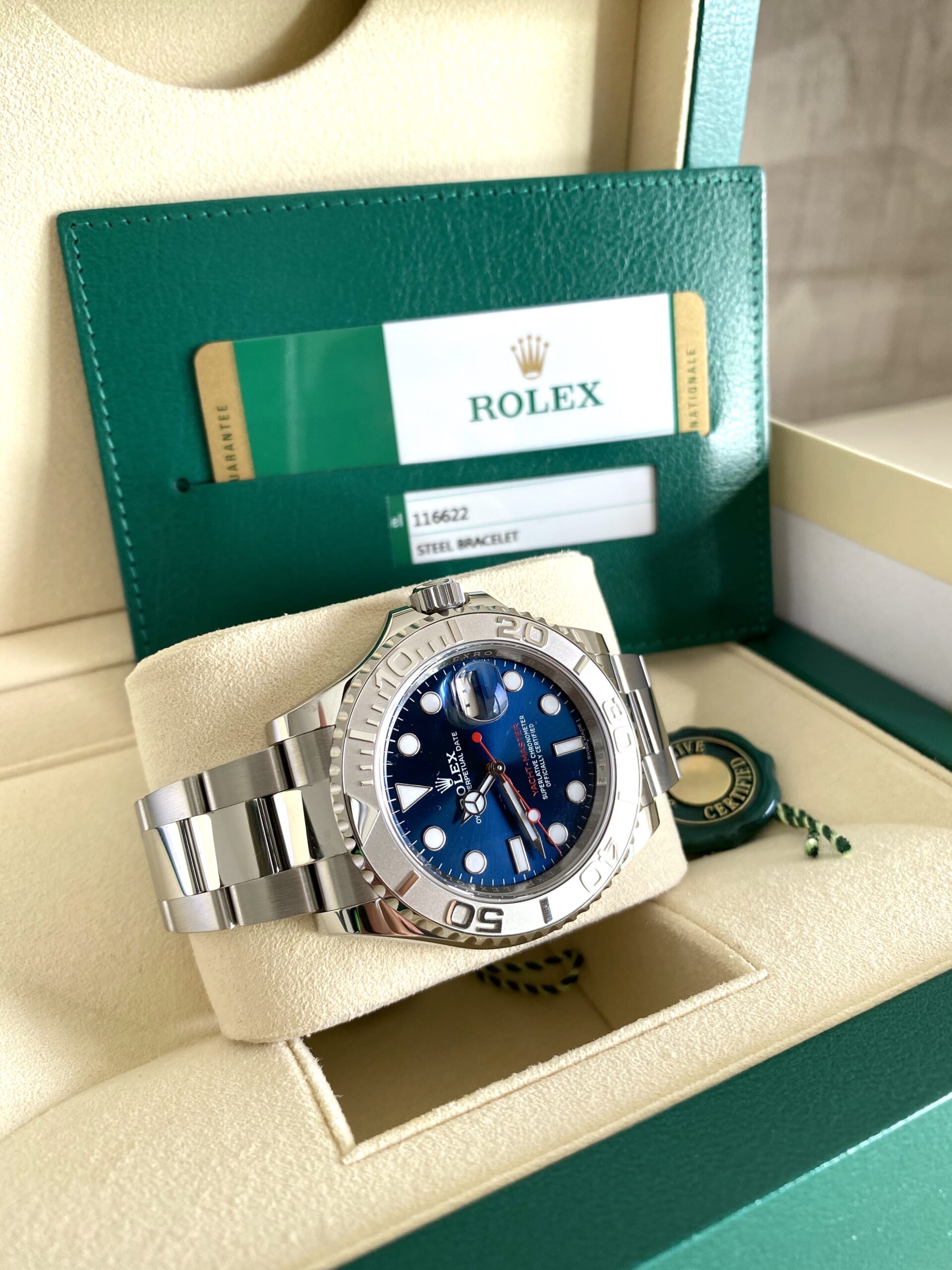 rolex 116622 blue dial