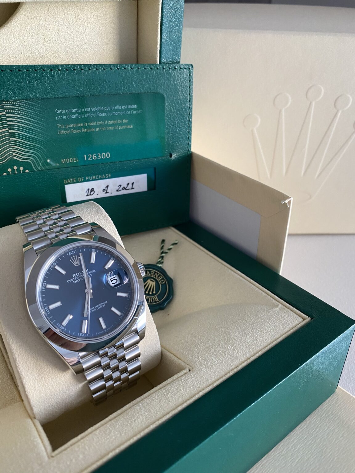 Rolex Datejust 41 ref. 126300 - the watch of President Joe Biden | The ...
